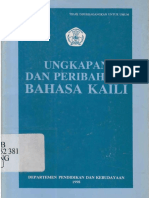Ungkapan Dan Peribahasa Bahasa Kaili (1998)