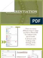 Differentiation Powerpoint