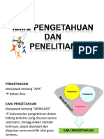 Ilmu Pengetahuan Dan Penelitian-1