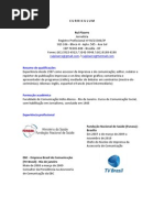 Curriculum Jornalista Rui Pizarro