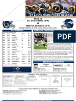 Week 12 - Rams at Broncos