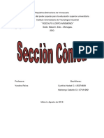 Informe Seccion Conica
