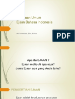 Ejaan Bahasa Indonesia