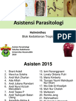 2019-Asistensi Parasitologi Kedokteran Tropis - Helminthes PDF