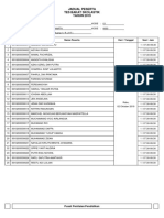 Jadual Peserta TBS 2019