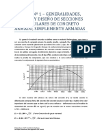 CLASE #1 Secciones Simplemente Armadas