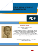 Ang Intelektwalisasyon NG Filipino