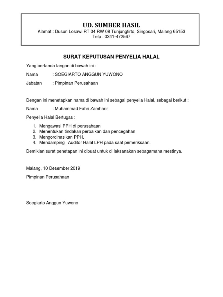 Contoh Surat Mengenai Jenis Fabrik Polyster Viscose Double Yarn
