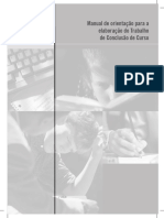 Manual de Orientação para A Elaboração Do Trabalho de Conclusão de Curso