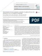 Determination of Tissue Equivalent Materials of A Physical 8-Year-Old Phantom For Use in Computed Tomography