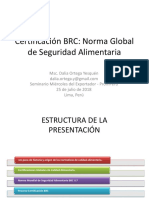 Certificacion BRC