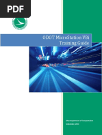 Odot Microstation Training