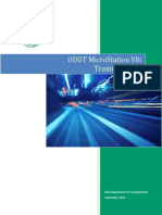 ODOT MicroStation V8i Training Guide