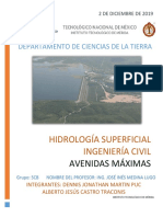 Avenidas Máximas - Hidrología Superficial