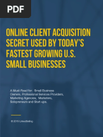 Linkedselling Client Acquisition Report 2019