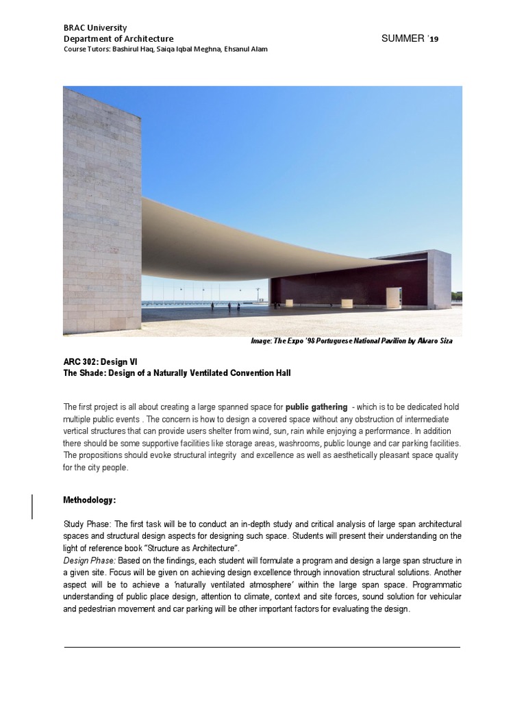 Design VI: Naturally Ventilated Hall | PDF | Design | Cognition