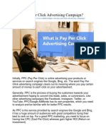 What Is Pay Per Click Advertising Campaign