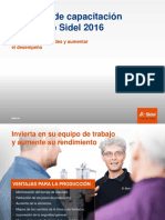 Sidel Techical Training Catalogue 2016 Es PDF
