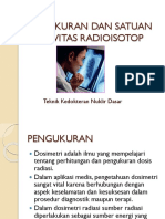 Pengukuran Dan Satuan Aktivitas Radioisotop