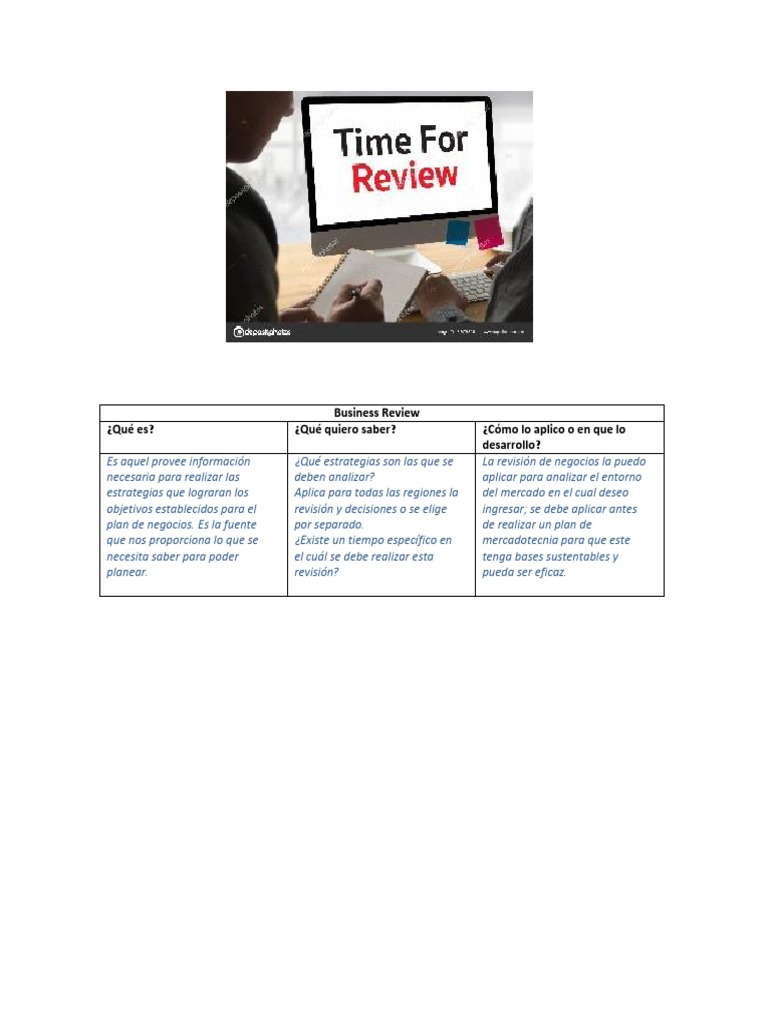 Business Review Pdf