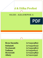Kelompok 6 - Profesi & Etika Profesi - KM5