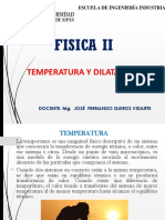 Temperatura y Dilatación