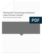 Honeywell Technology Solutions Labs Private Limited