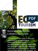 Ecotourism Notes