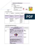 Sesion de Aprendizaje de La M