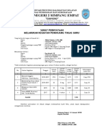 Surat Pernyataan Penunjang Guru