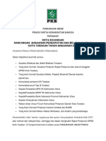 Pandangan FPKB APBD Tarakan 2020