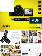 Nikon D5500 Brochure PDF