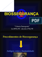 BIOSSEGURANÇA HISTÓRICA