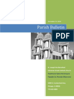 Parish Bulletin: Online Edition
