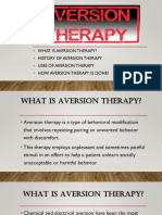 Aversion Therapy Guide: Types, Examples & Effectiveness