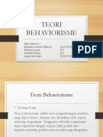 TEORI BEHAVIORISME