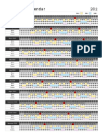 Shift Work Calend Model