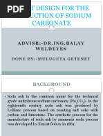 Solvay Process: Steps and Reactions | PDF | Sodium Carbonate | Ammonia