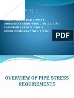 Pipe Stress Requirements