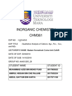 CHM 361 Cover Lab Report