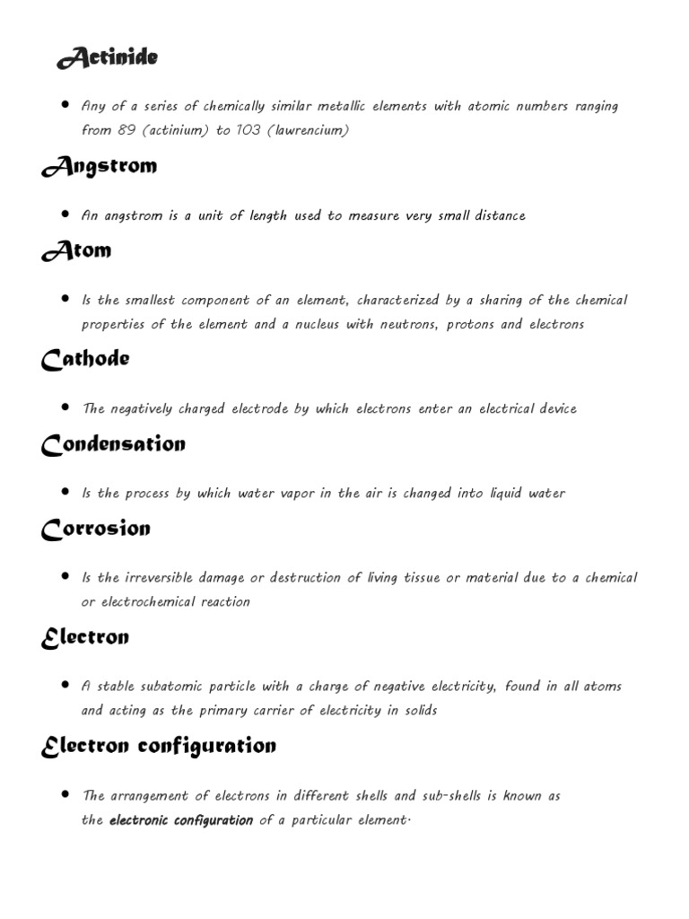 Chemistry (Grade 8 PDF Matter Chemical Elements