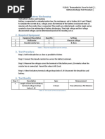 Battery Discharge Test Procedure