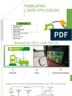Biodiesel From CPO
