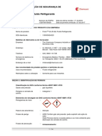 FISPQ - Freon™ 22 (R-22) Fluido Refrigerante PDF