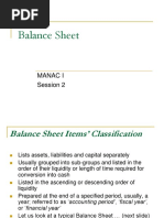 Balance Sheet-Part1-Classification of Assets