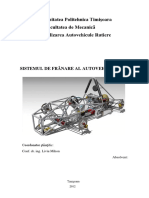 Sistemul de Franare Al Autovehiculelor