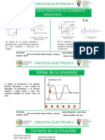 Circuitos en Corriente Alterna