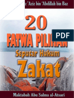 20 Fatwa Pilihan Seputar Zakat-Imam Abduz Aziz bin Abdillah bin Baz.pdf