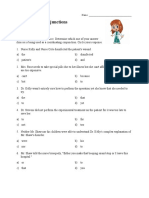 Coordinating Conjunctions Worksheet Reading Level 03