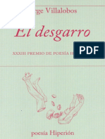 El Desgarro - Jorge Villalobos